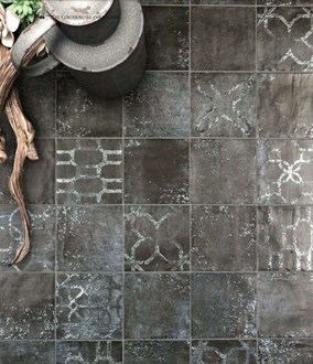 AMAZONIA ETHNIC GREY 138 X 138